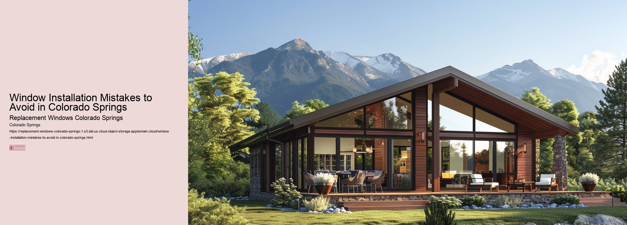 Window Installation Mistakes to Avoid in Colorado Springs